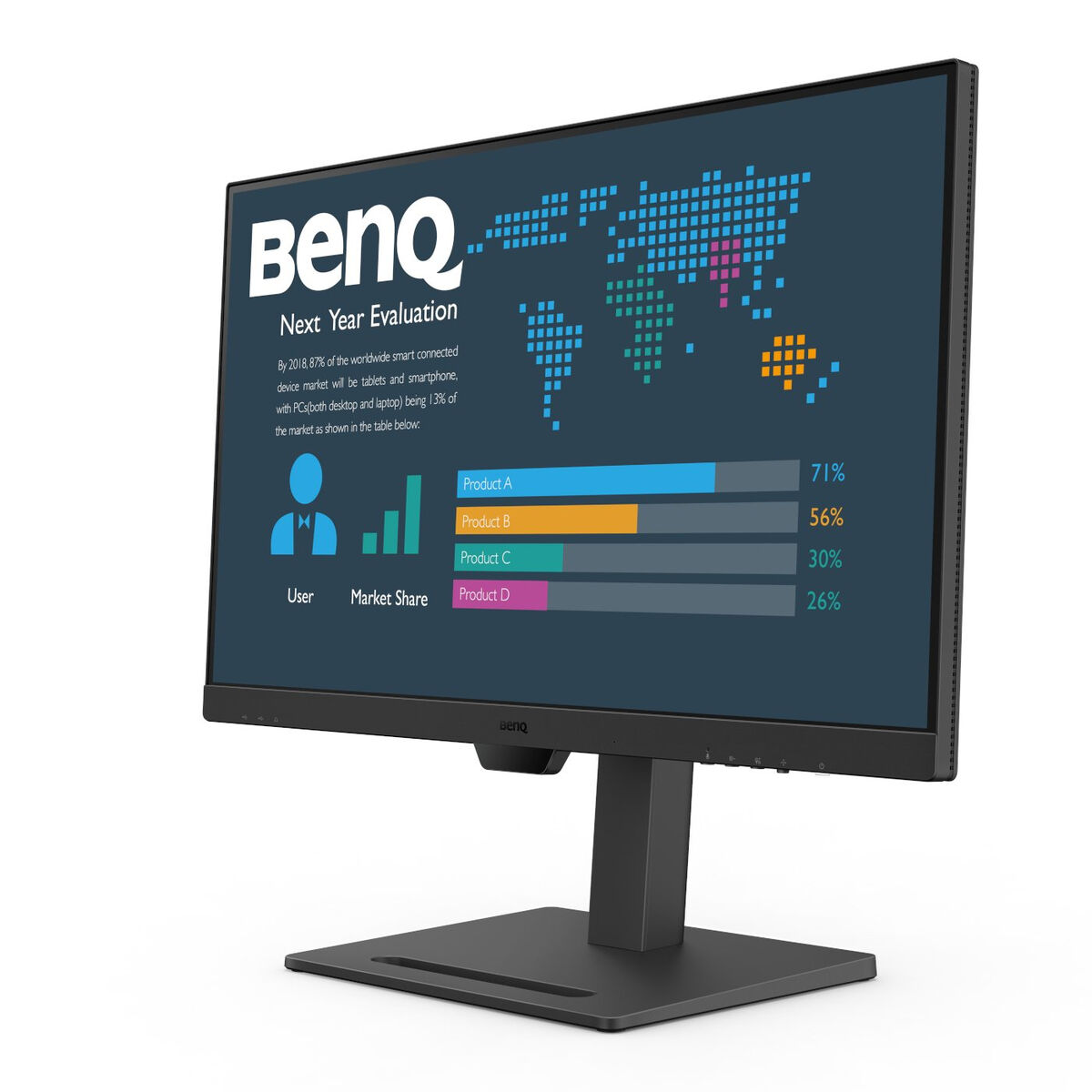 Monitorius BenQ 9H.LLLLA.TPE Quad HD 27" 75 Hz